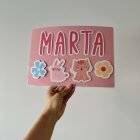 Personalizēta vārda lapa: Marta