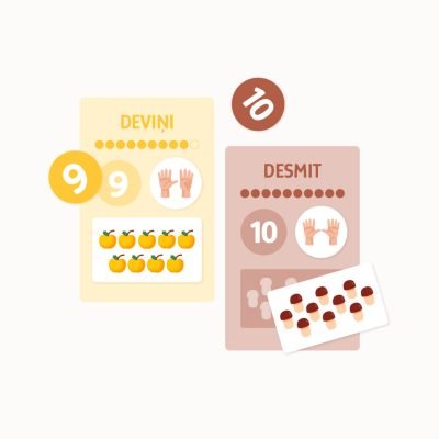 5-100 Mana mazā ciparu grāmata