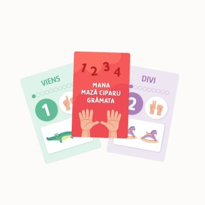 vaks-100 Mana mazā ciparu grāmata