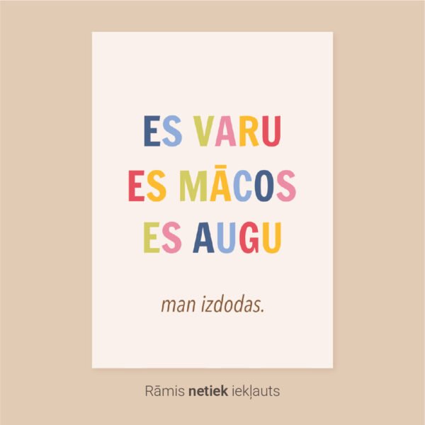 Asset 31-100 Plakāts: Man Izdodas