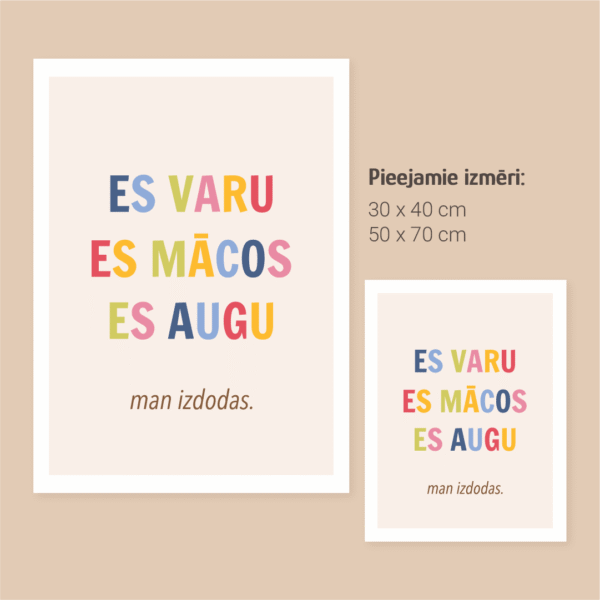 Asset 55 Plakāts: Man Izdodas
