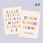 bilde-1 A4 Plakāta komplekti